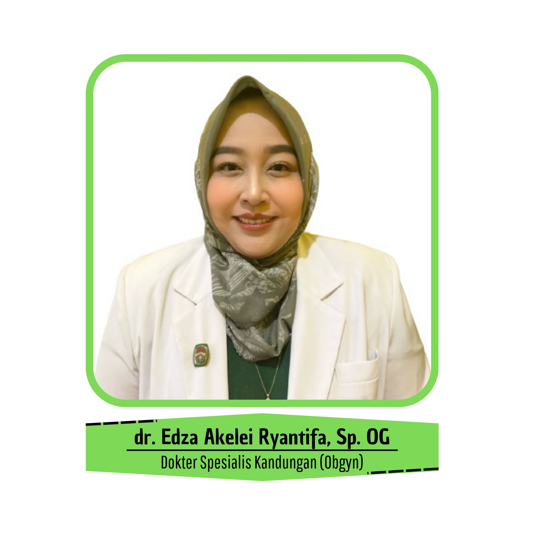 Foto dokter dr. Edza Akelei Ryantifa, Sp. OG