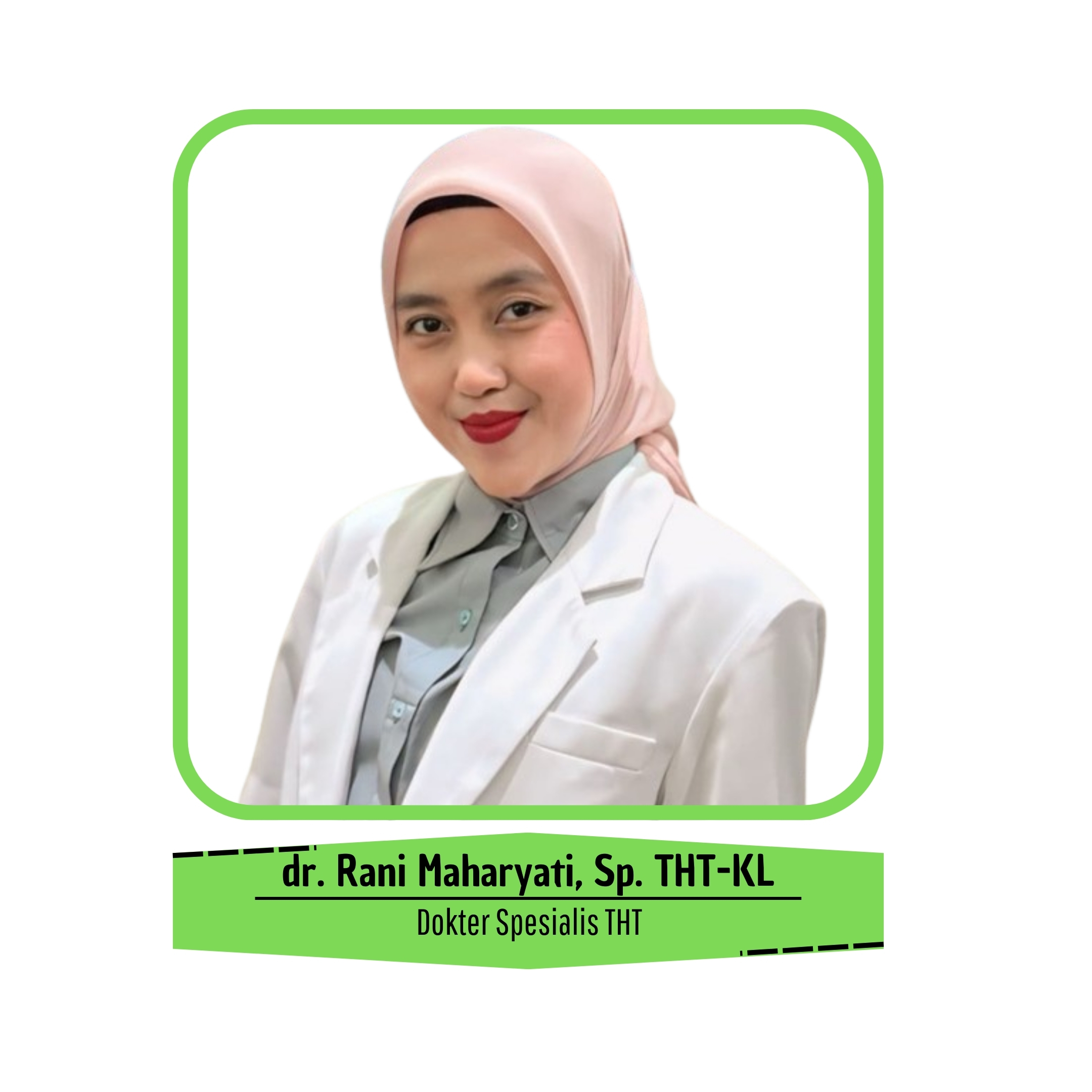 Foto dokter dr. Rani Maharyati, Sp. THT-KL