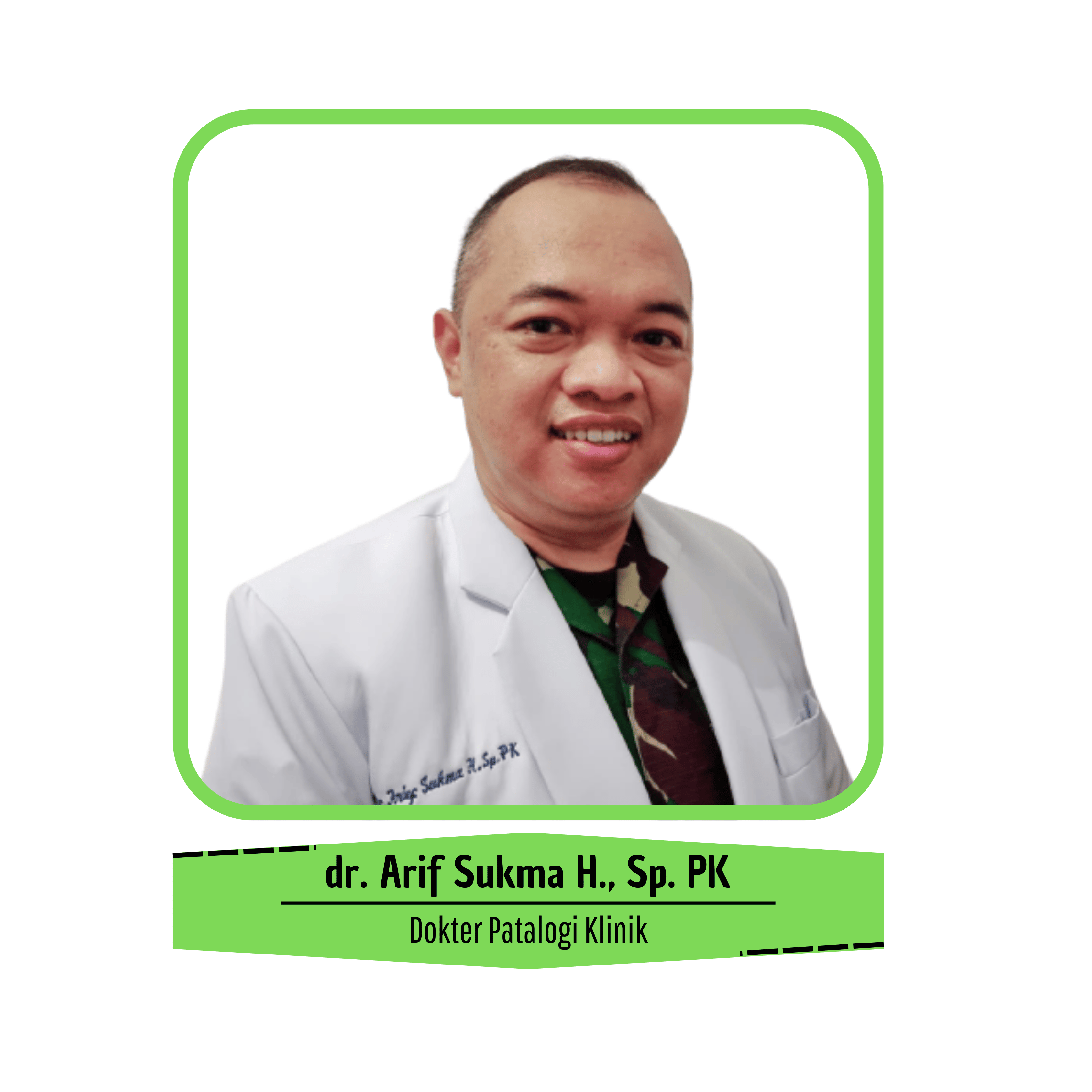 Foto dokter dr. Arif Sukma H., Sp. PK