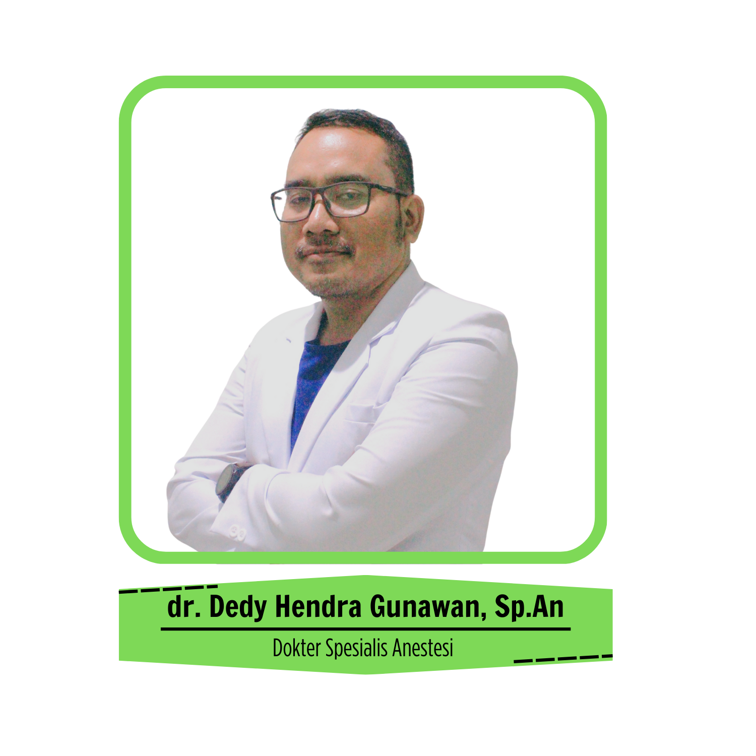 Foto dokter dr. Dedy Hendra Gunawan, Sp.An.