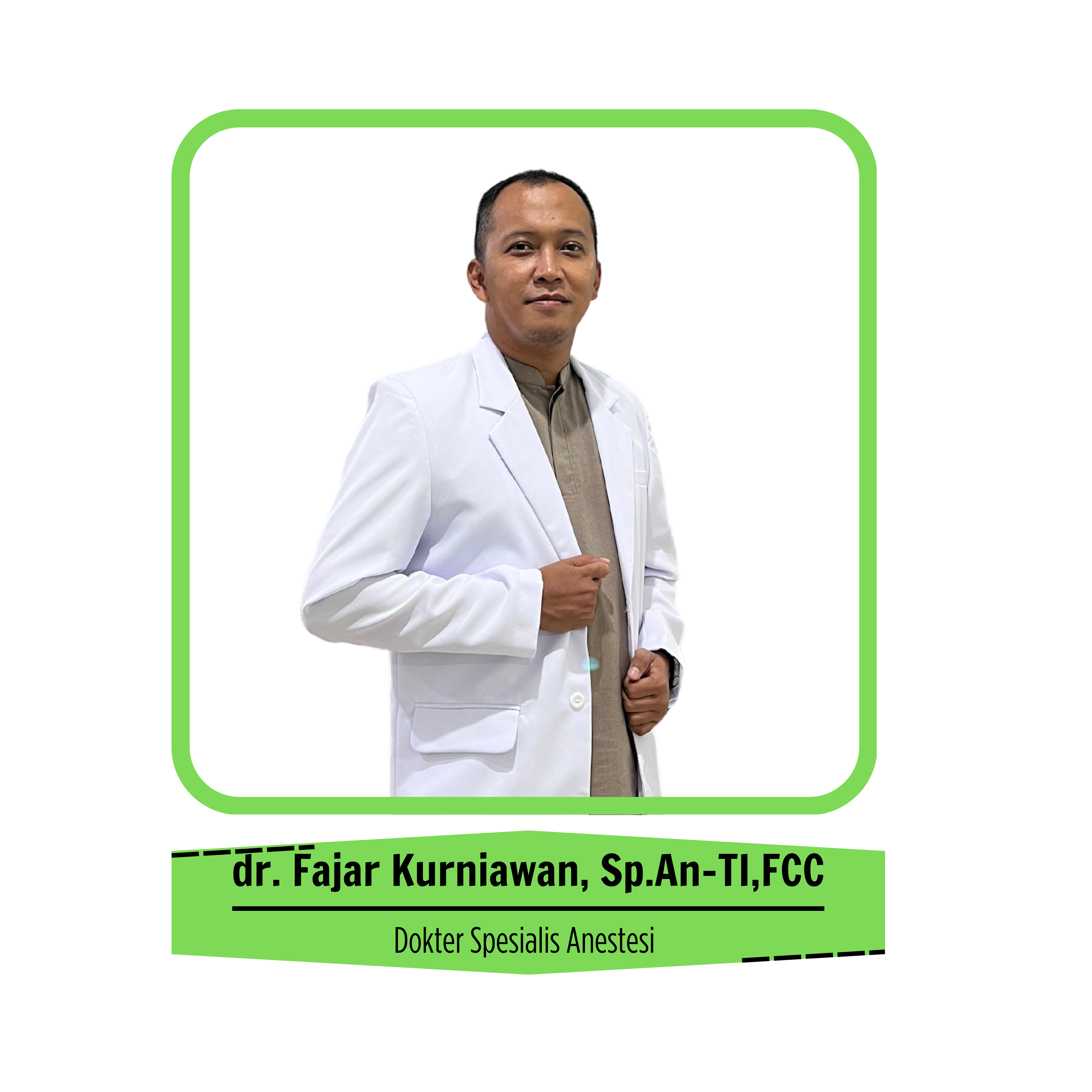 Foto dokter dr. Fajar Kurniawan, Sp.An-TI,FCC
