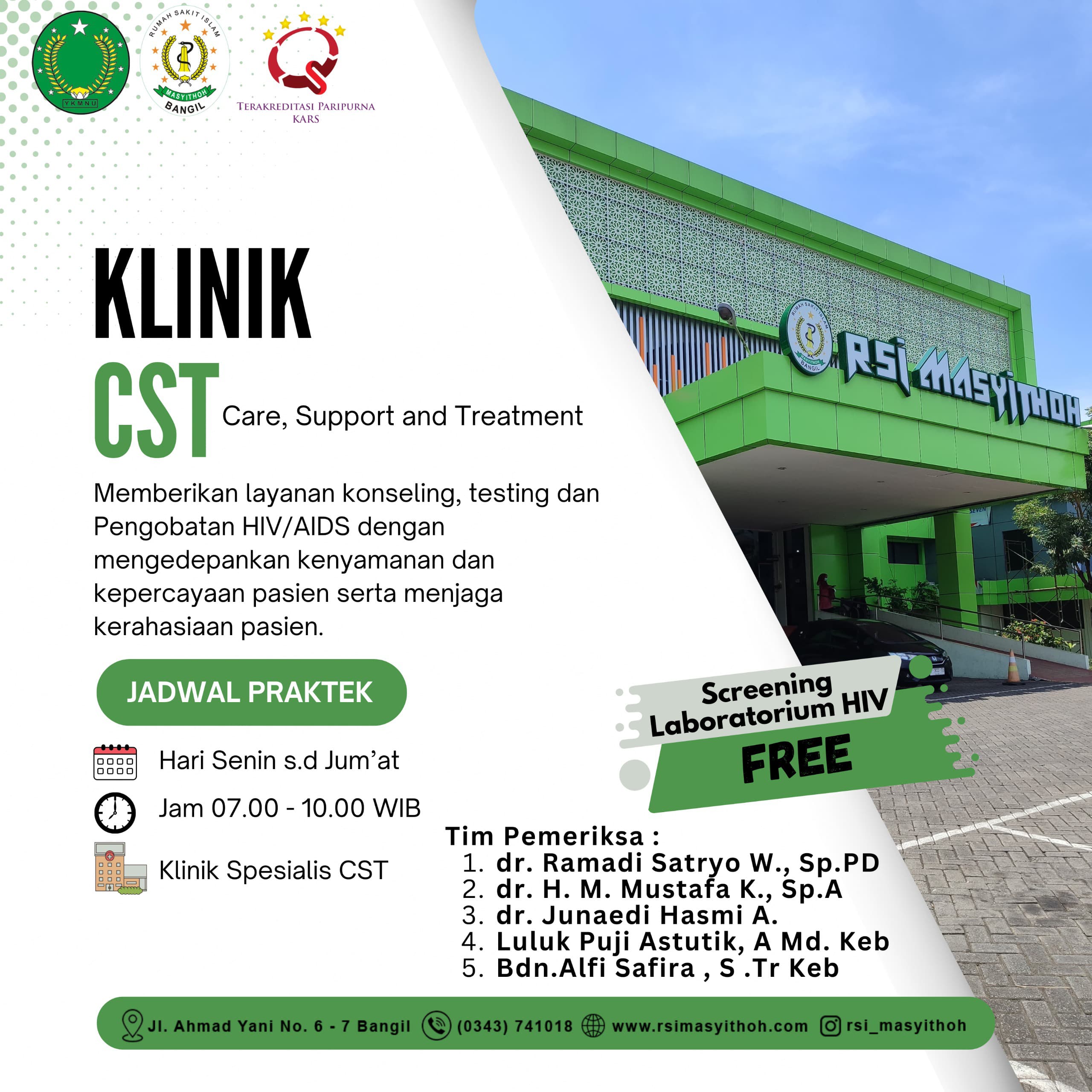 Klinik CST (Care, Support and Treatment)