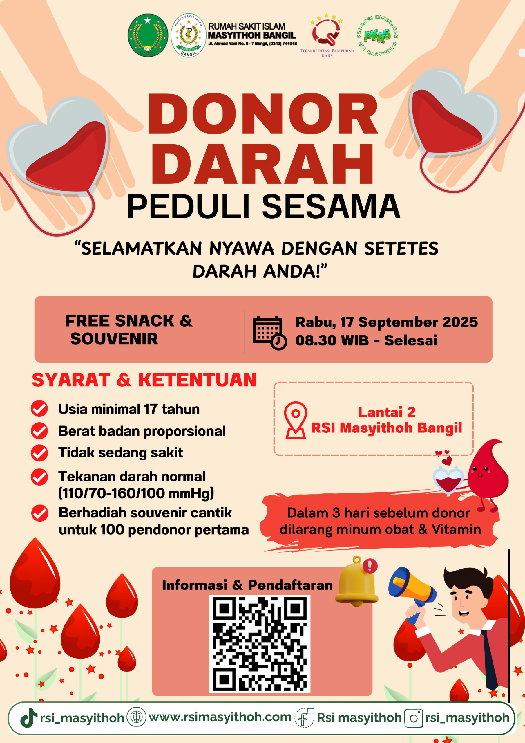 Donor Darah Peduli Sesama