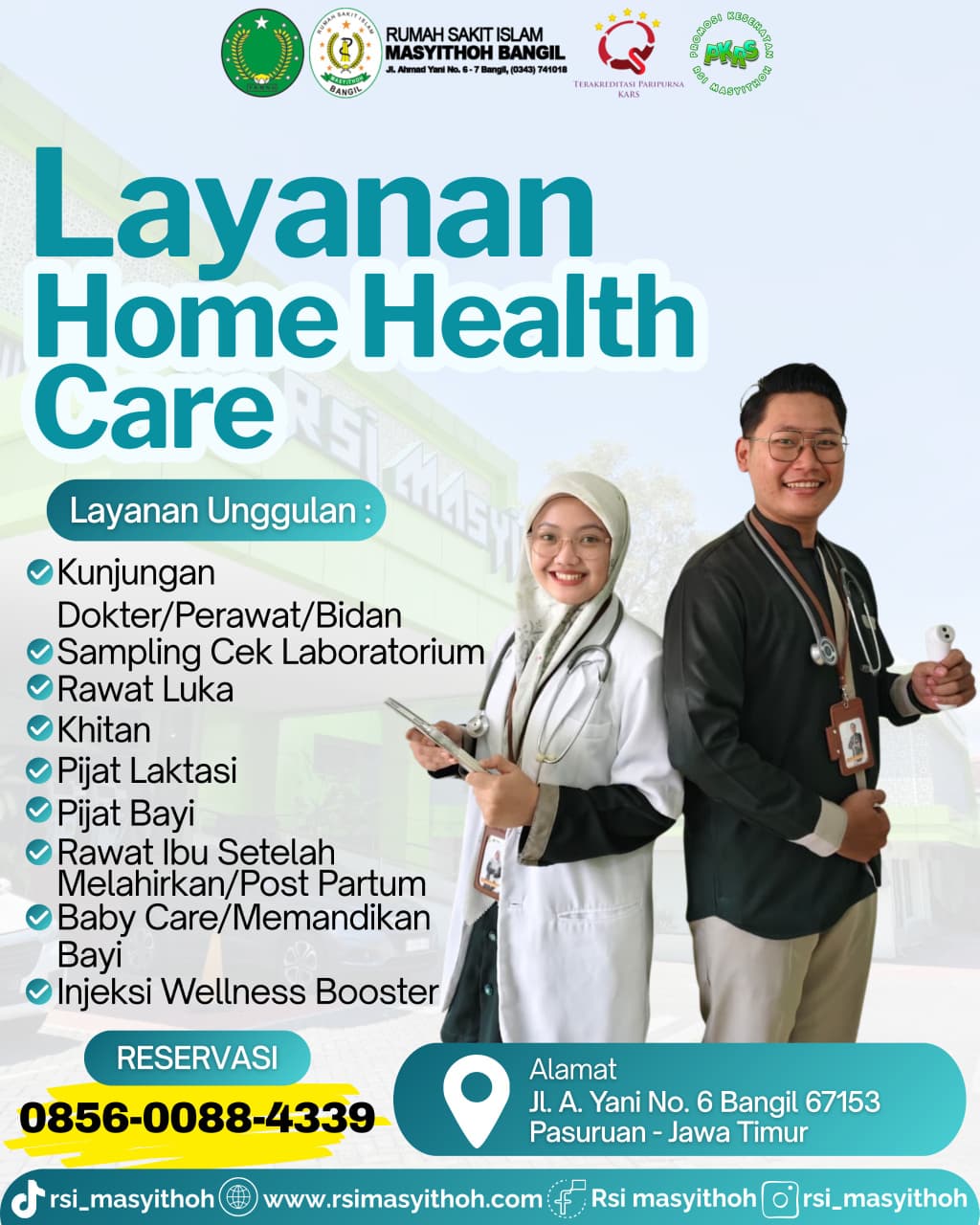 Layanan Homecare RSI Masyithoh